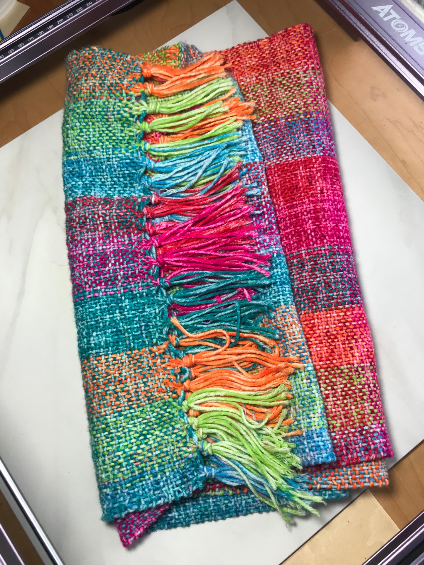 Handwoven Multi-Color Scarf