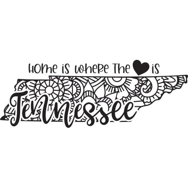 Home is Where the Heart Is State Dry-Erase Board